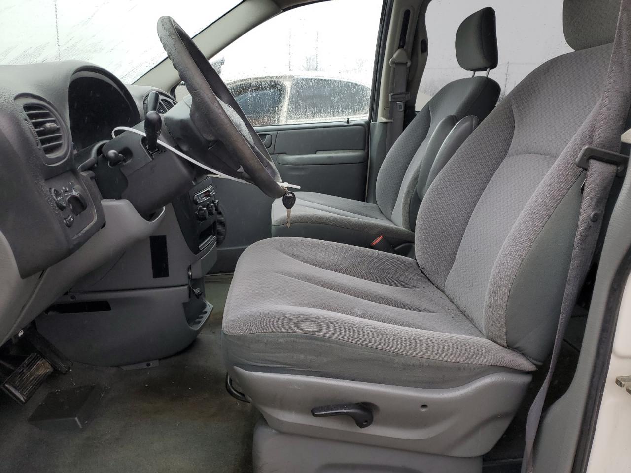 2005 Dodge Caravan VIN 1D4GP24R75B399339 Copart auction photo, front end / side damage thumbnail 7