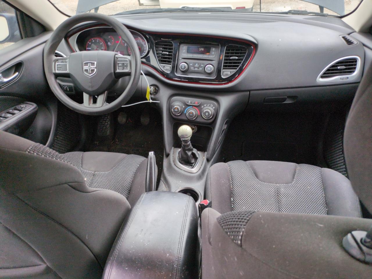 2015 Dodge Dart VIN 1C3CDFAA5FD390904 Copart auction photo, side / top/roof damage thumbnail 8