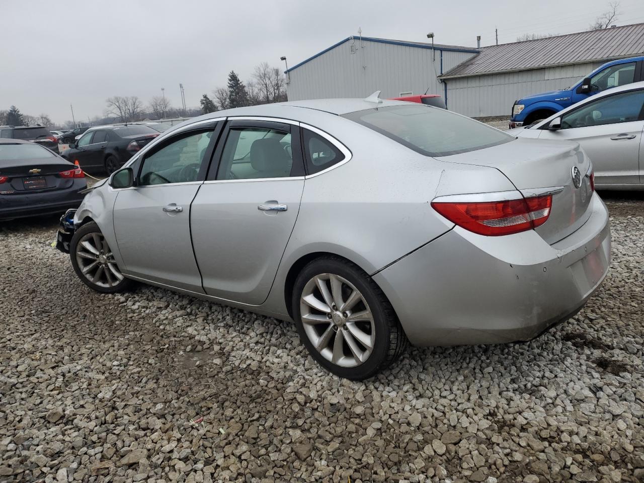 2012 Buick Verano VIN 1G4PR5SK5C4215706 Copart auction photo, rear end / front end damage thumbnail 2
