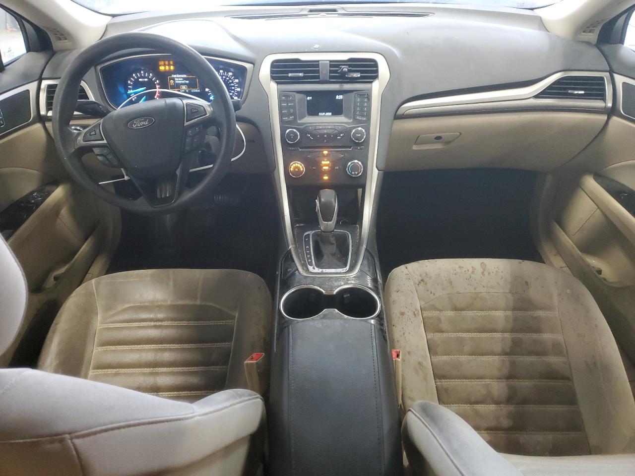 2014 Ford Fusion VIN 1FA6P0H73E5389336 Copart auction photo, front end damage thumbnail 8