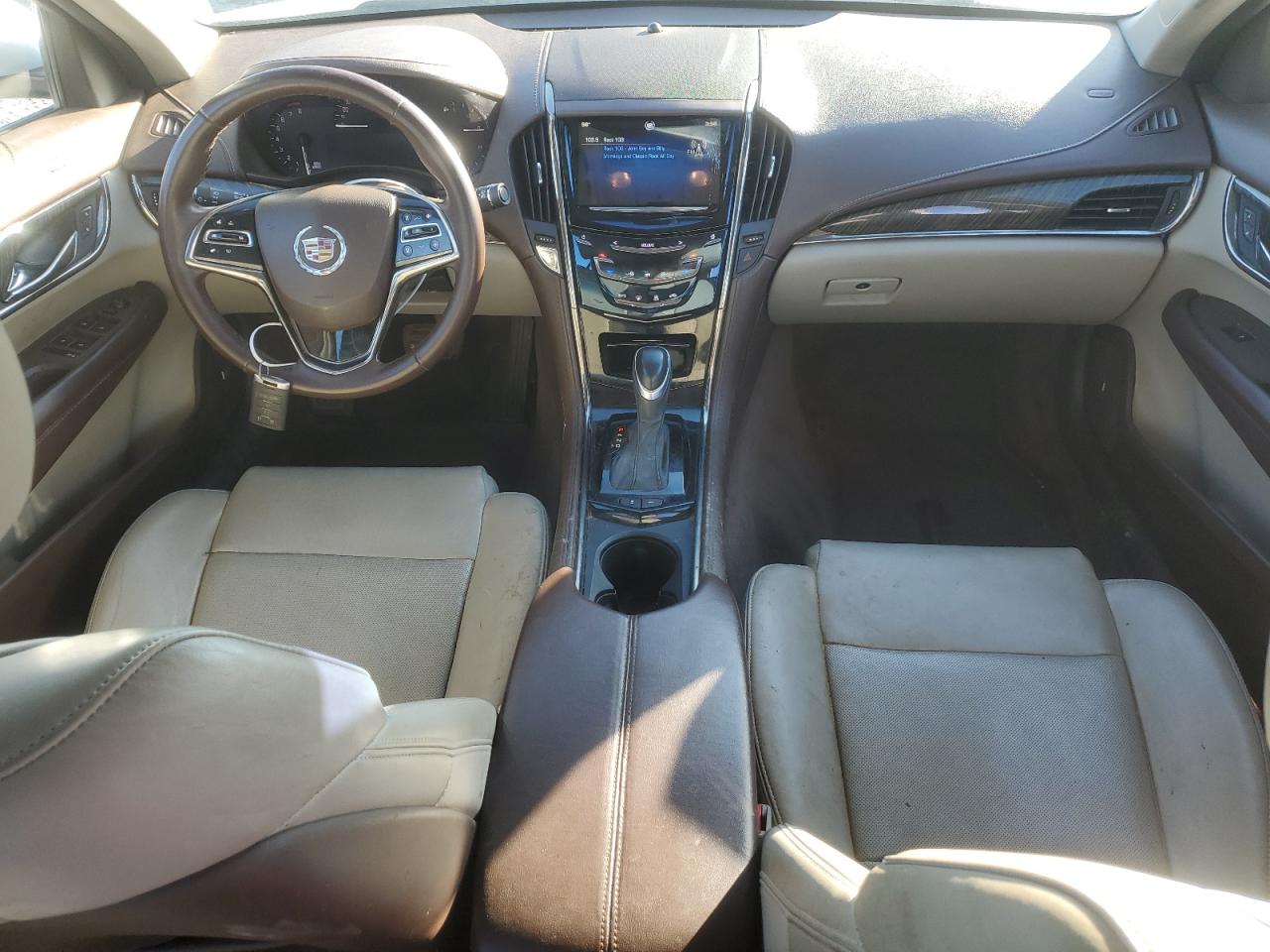 2014 Cadillac ATS VIN 1G6AB5RA7E0174147 Copart auction photo, front end damage thumbnail 8