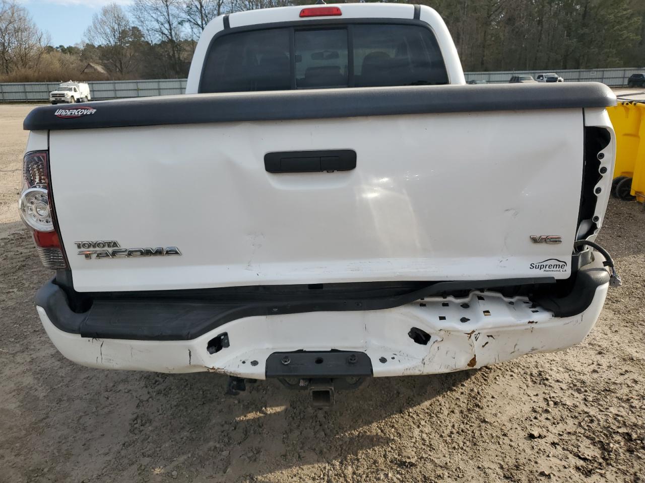2014 Toyota Tacoma VIN 5TFLU4EN3EX101318 Copart auction photo, rear end damage thumbnail 6
