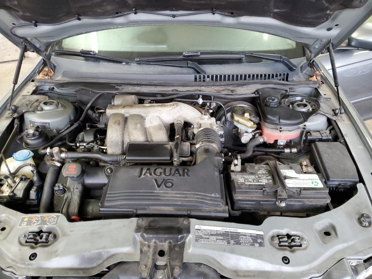 2004 Jaguar X-Type VIN SAJEB52D44XE02053 Copart auction photo, side / rear end damage thumbnail 11