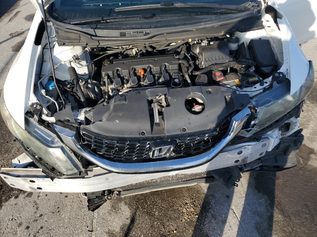2014 Honda Civic VIN 19XFB2F81EE040390 Copart auction photo, front end damage thumbnail 12