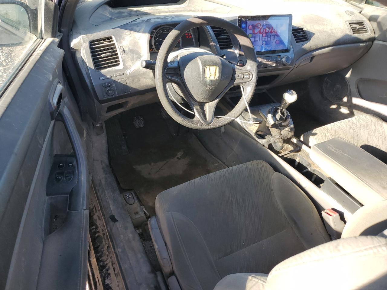 2008 Honda Civic VIN 2HGFG11688H554071 Copart auction photo, rear end damage thumbnail 8
