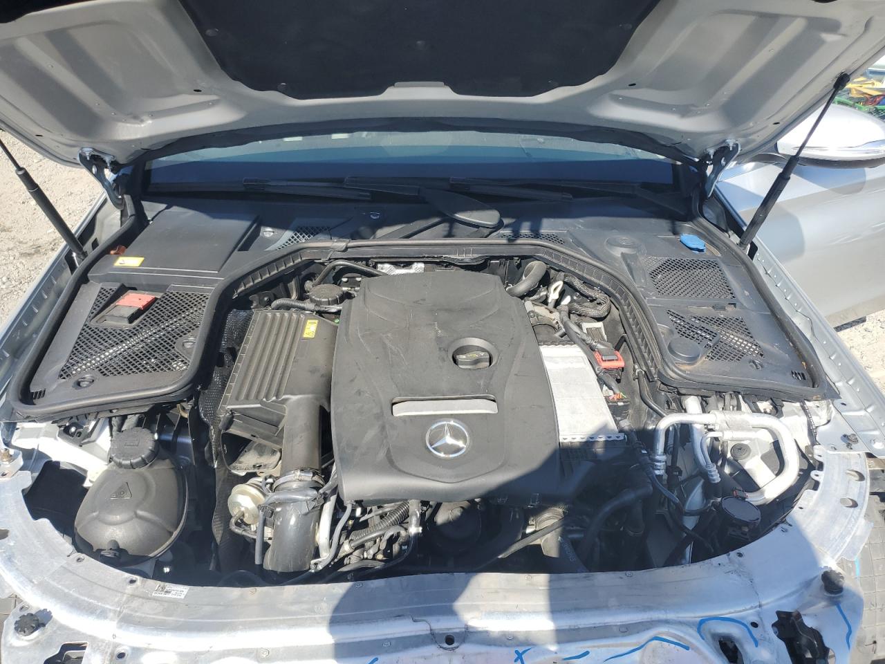 2015 Mercedes-Benz C-klasse VIN 55SWF4KB4FU030741 Copart auction photo, front end damage thumbnail 11