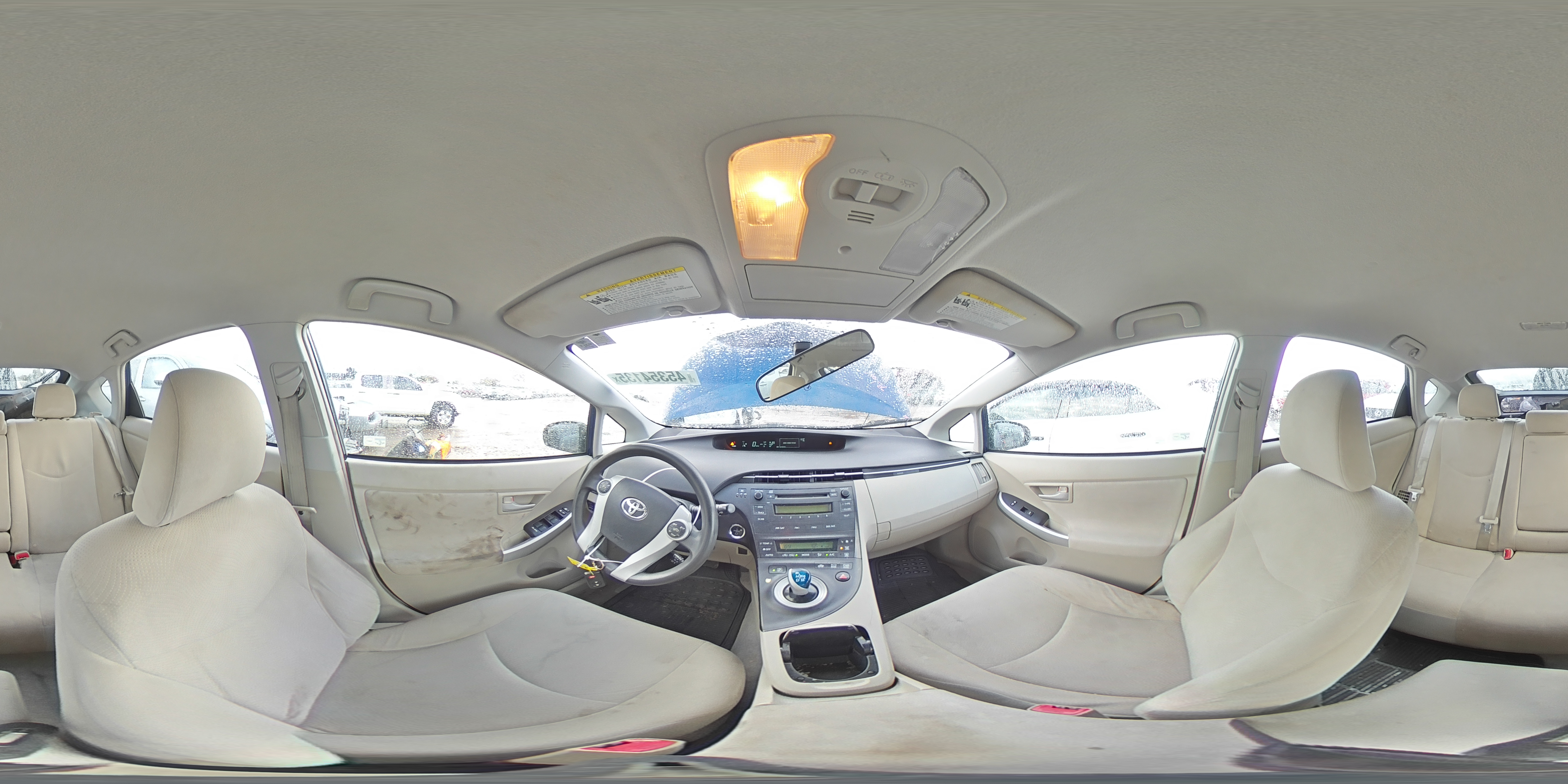 2010 Toyota Prius VIN JTDKN3DU2A1105501 Copart auction photo, front end / side damage thumbnail 12