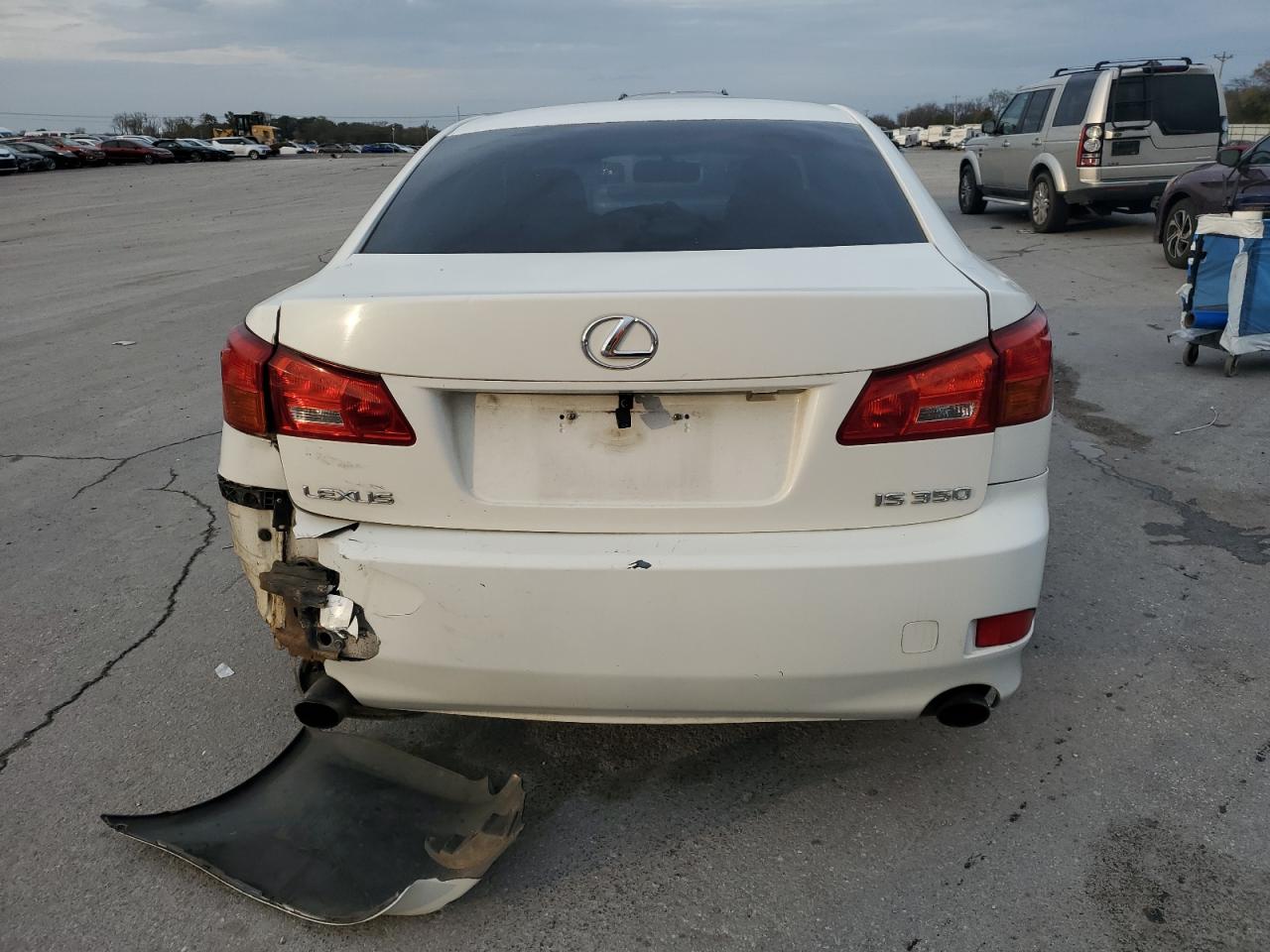 2006 Lexus IS VIN JTHBE262165000954 Copart auction photo, rear end / front end damage thumbnail 6