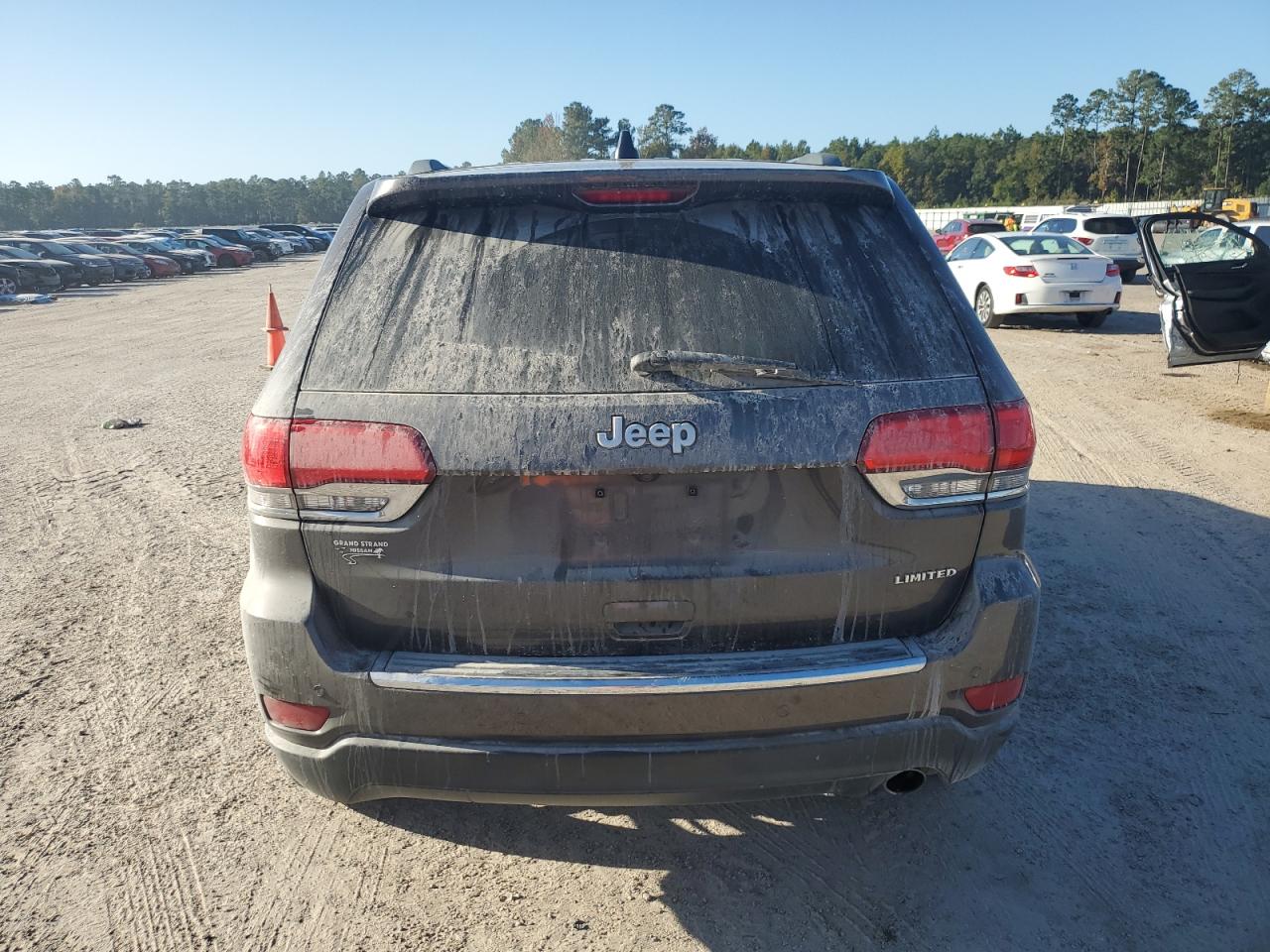 2018 Jeep Grand Cherokee VIN 1C4RJEBG4JC353482 Copart auction photo, front end damage thumbnail 6