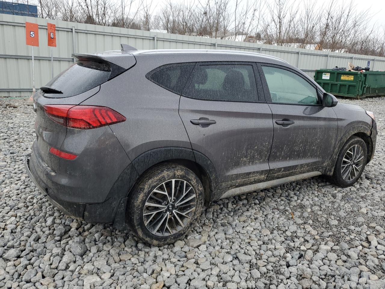 2021 Hyundai Tucson VIN KM8J33AL8MU340397 Copart auction photo, rear end / front end damage thumbnail 3