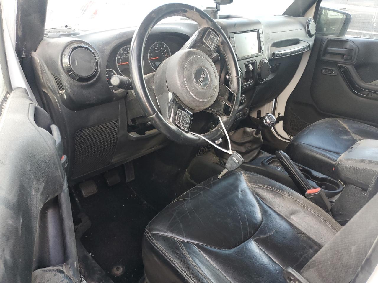 2015 Jeep Wrangler VIN 1C4BJWEG9FL690658 Copart auction photo, all over damage thumbnail 8