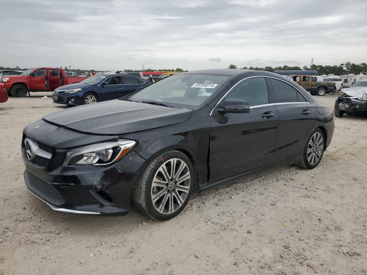 2018 Mercedes-Benz CLA-klasse VIN WDDSJ4EB4JN605589