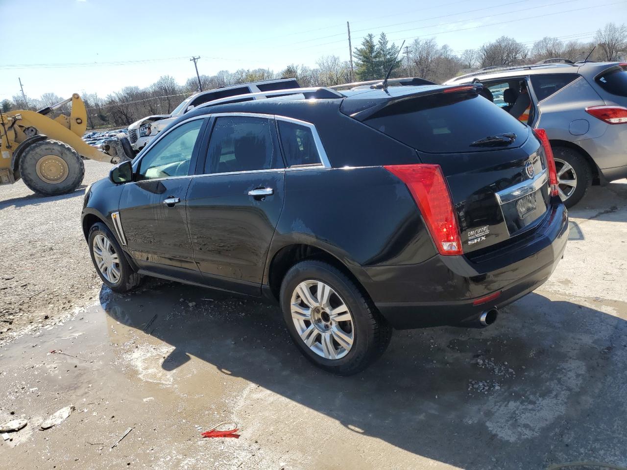 2014 Cadillac SRX VIN 3GYFNBE32ES663140 Copart auction photo, side damage thumbnail 2