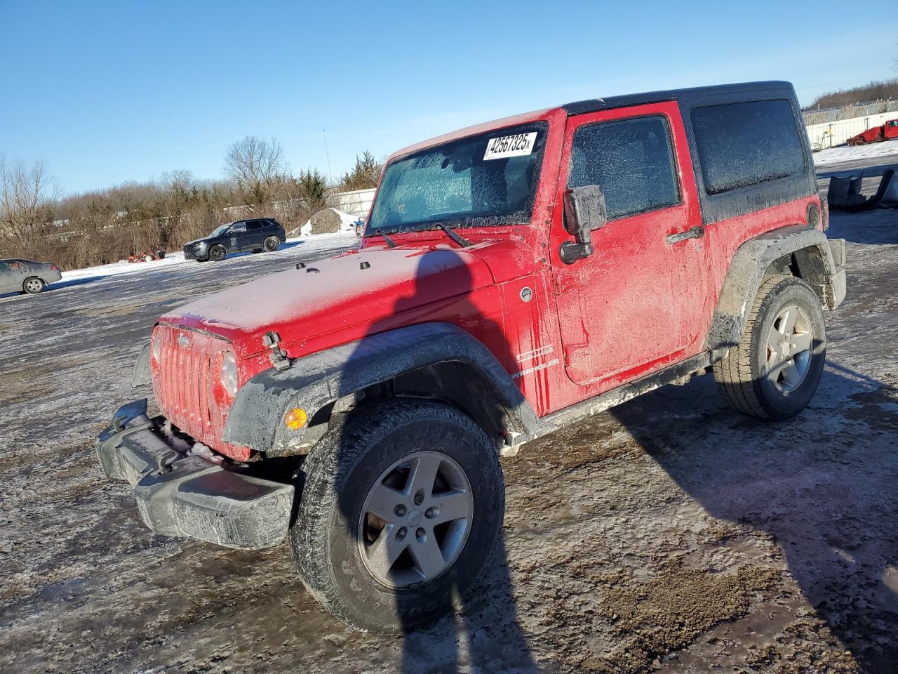 2012 Jeep Wrangler VIN 1C4GJWAG7CL228591