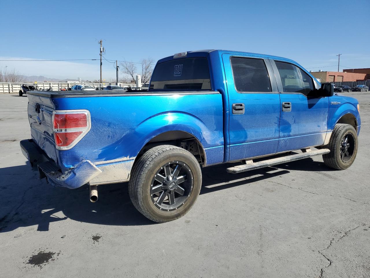 2014 Ford F-150 VIN 1FTEW1CM3EKE56417 Copart auction photo, rear end damage thumbnail 3
