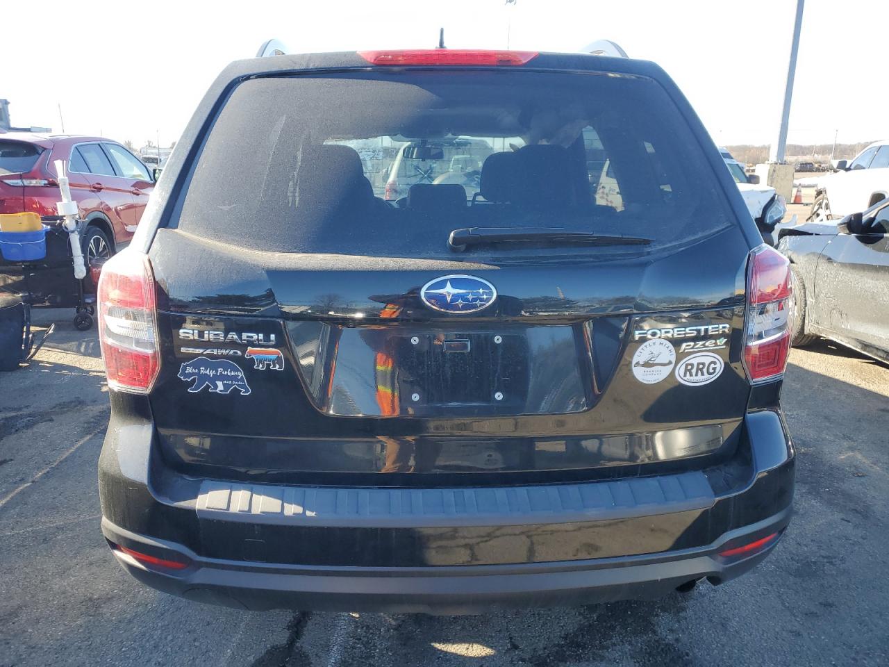 2014 Subaru Forester VIN JF2SJAEC3EH505068 Copart auction photo, side damage thumbnail 6