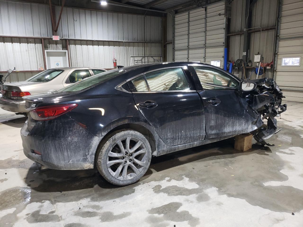 2016 Mazda 6 VIN JM1GJ1W5XG1415657 Copart auction photo, front end / side damage thumbnail 3