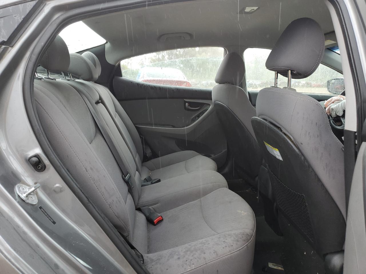 2014 Hyundai Elantra VIN 5NPDH4AE2EH501901 Copart auction photo, front end / water/flood damage thumbnail 10