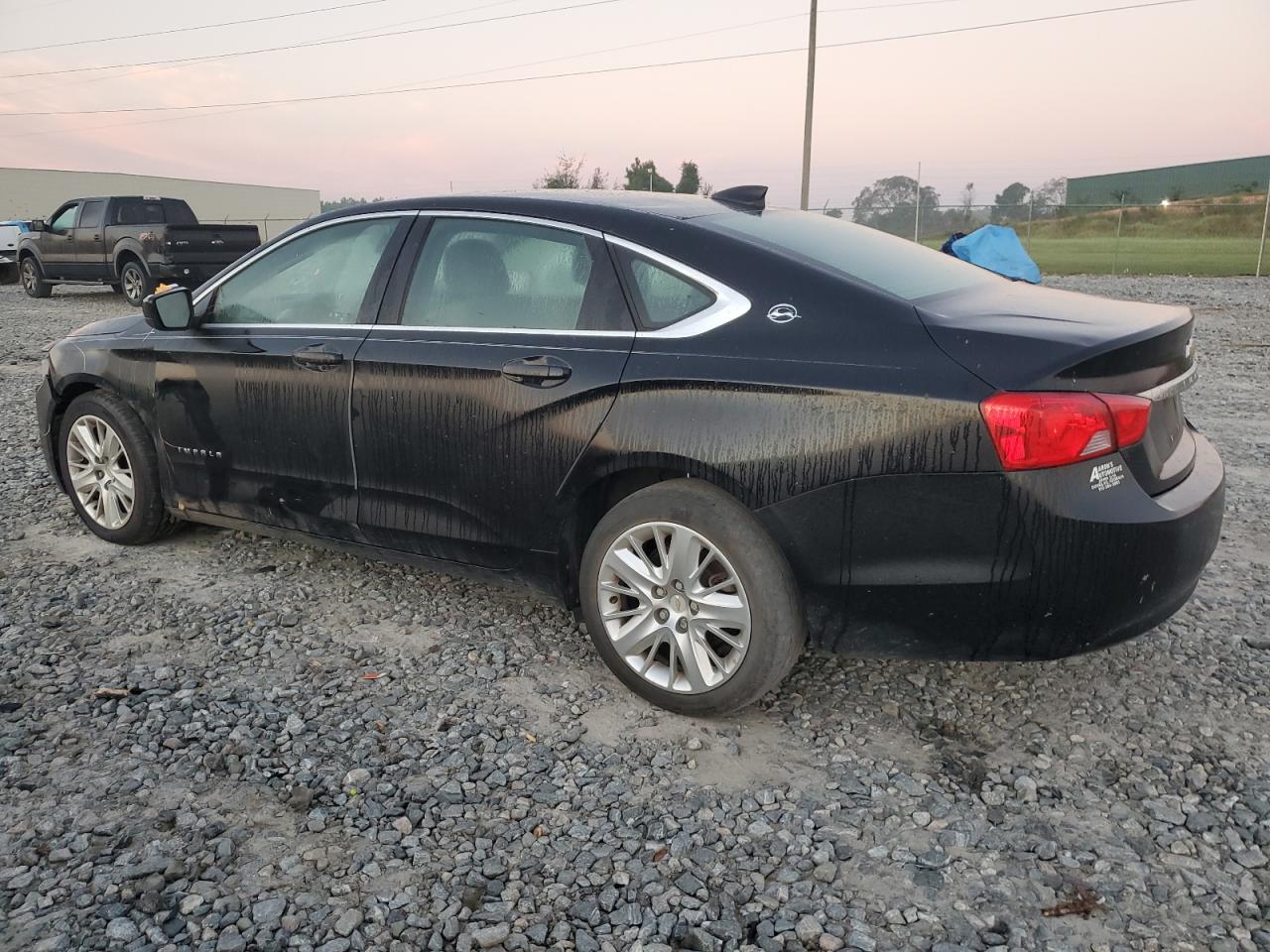 2017 Chevrolet Impala VIN 1G11Z5SA0HU214318 Copart auction photo, front end / side damage thumbnail 2