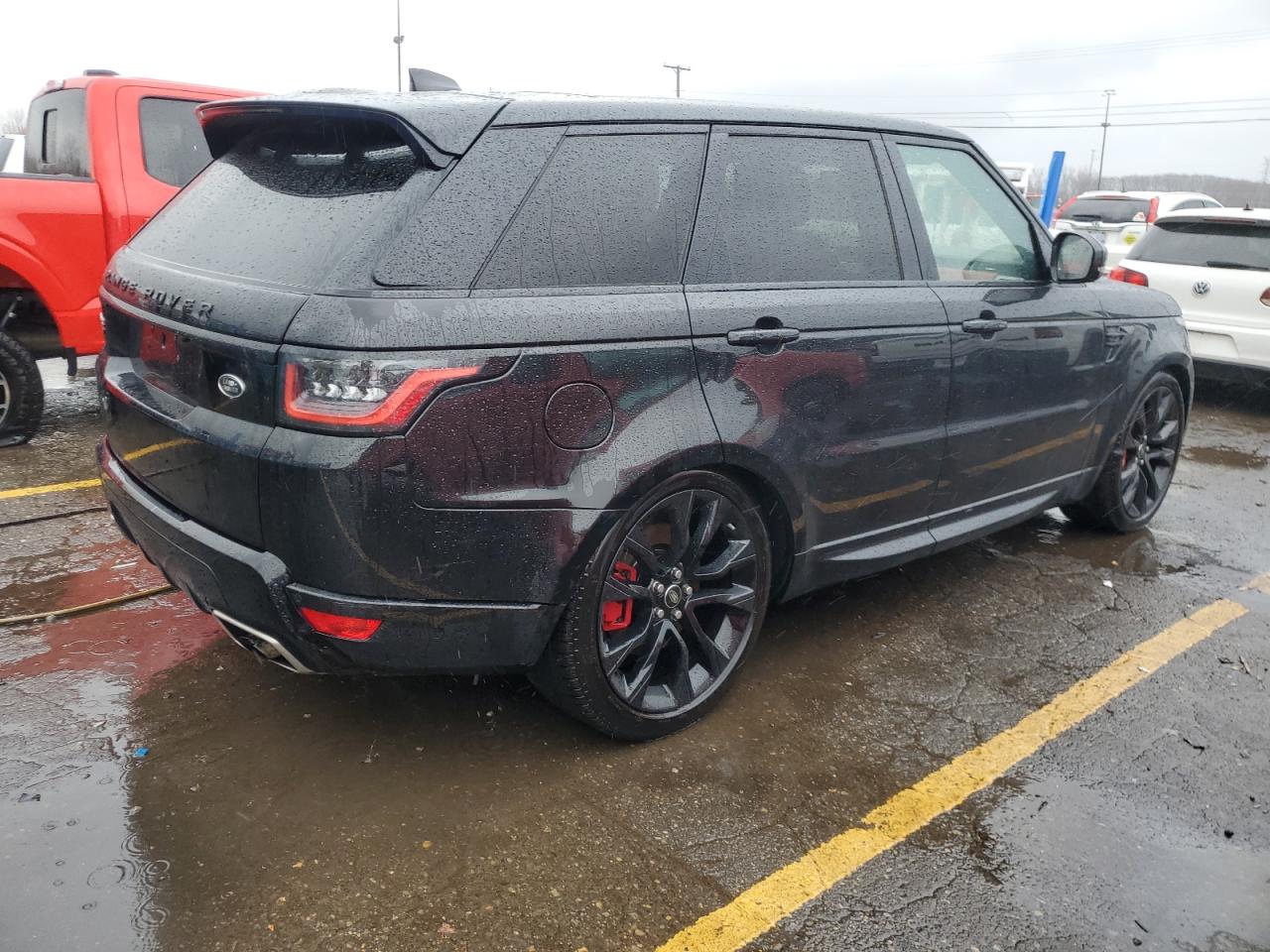 2021 Land Rover Range Rover VIN SALWS2RU1MA782873 Copart auction photo, side / rear end damage thumbnail 3