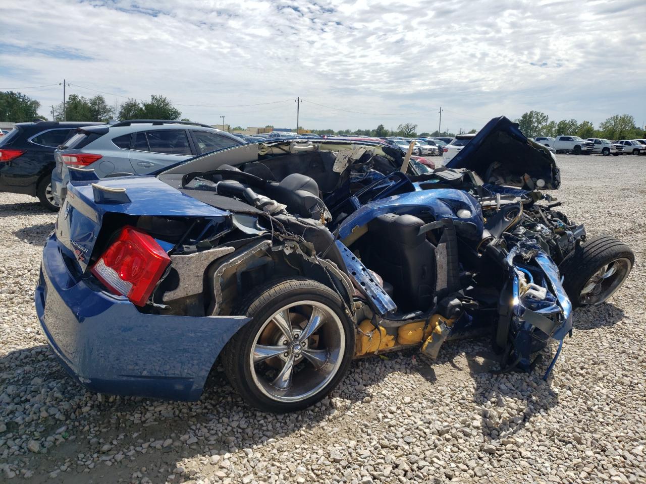 2010 Dodge Charger VIN 2B3CA5CT8AH183045 Copart auction photo, all over damage thumbnail 3