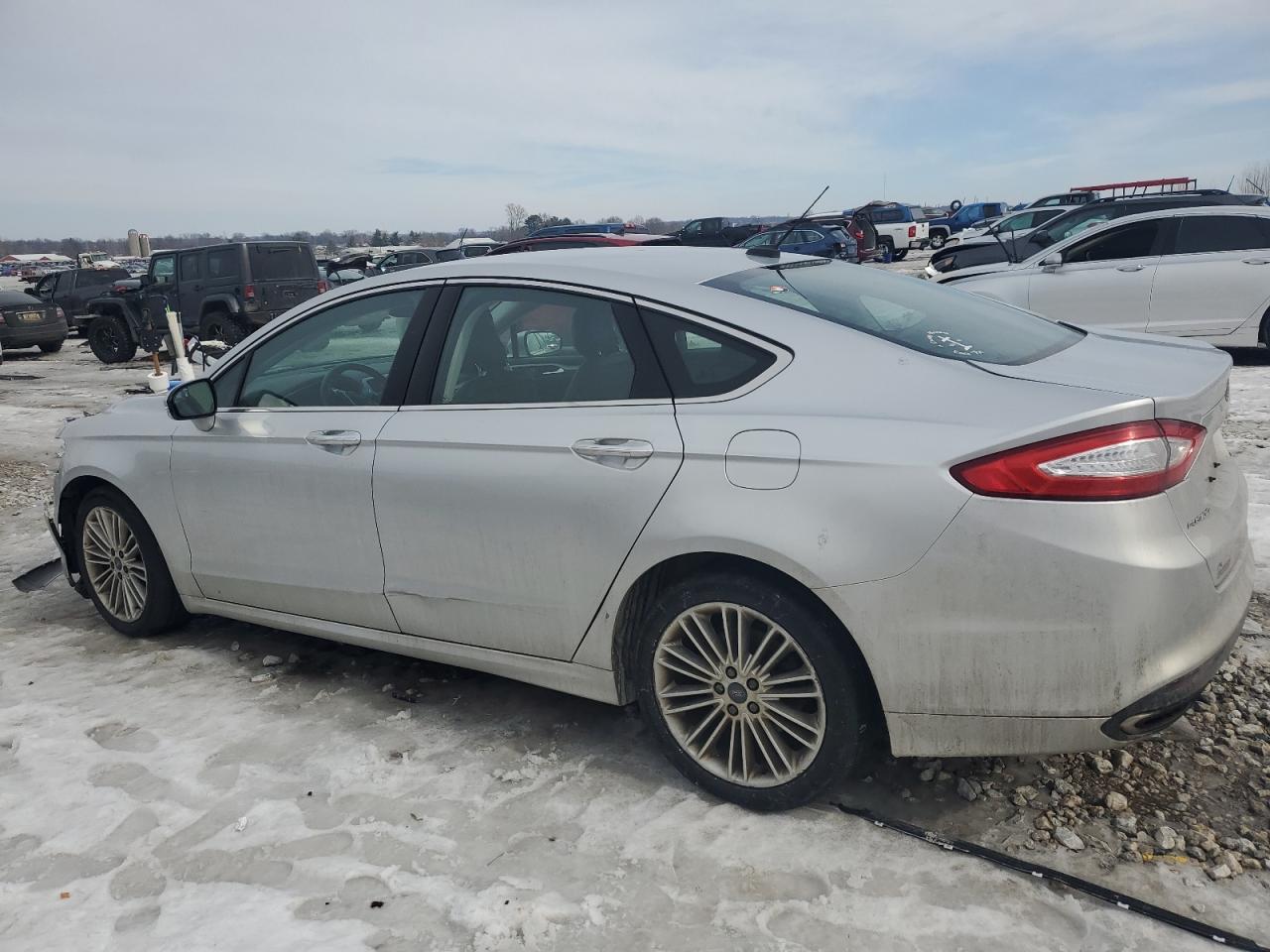 2014 Ford Fusion VIN 3FA6P0H98ER380551 Copart auction photo, front end damage thumbnail 2