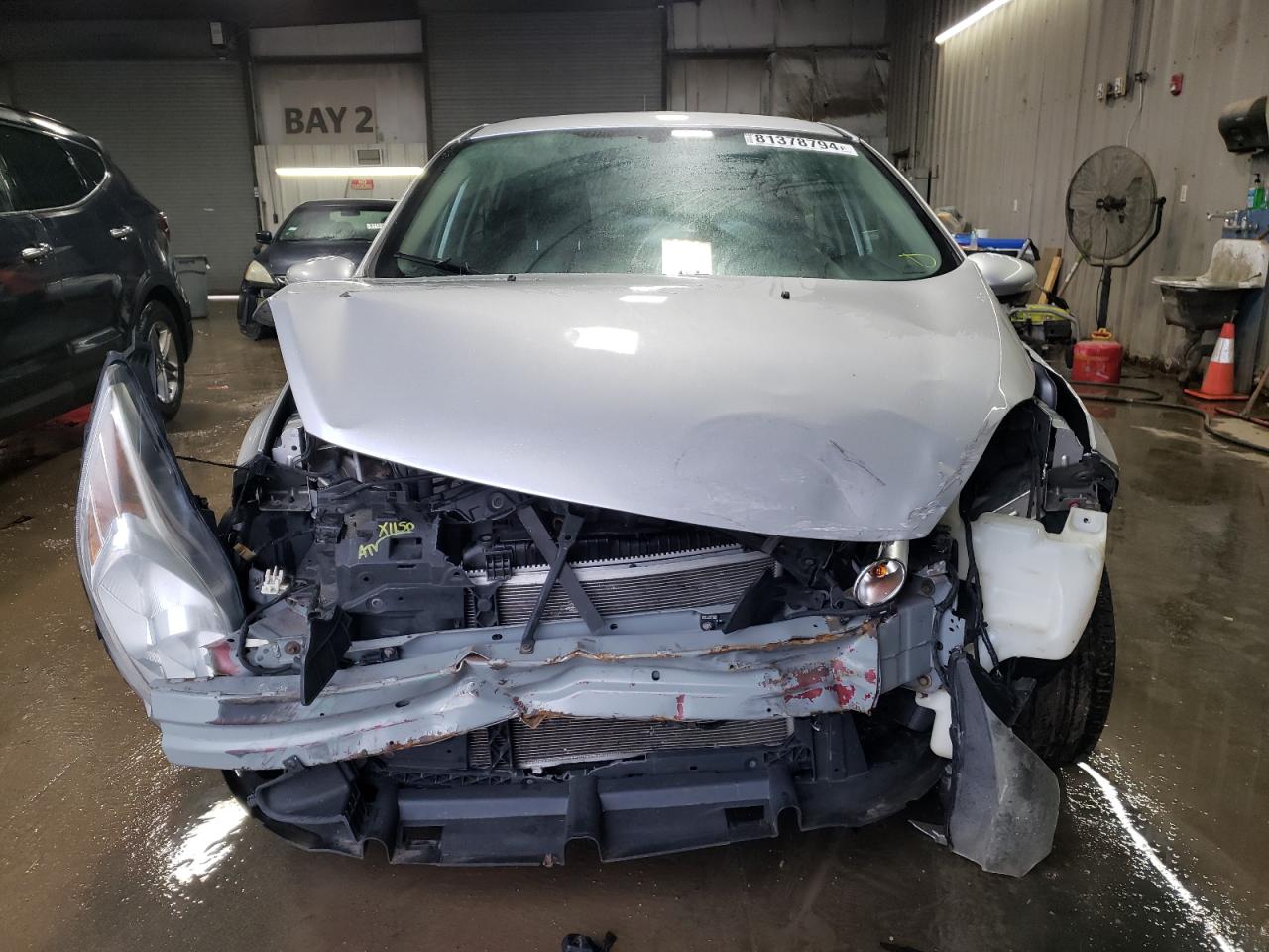 2012 Ford Fiesta VIN 3FADP4FJ6CM102057 Copart auction photo, front end damage thumbnail 5