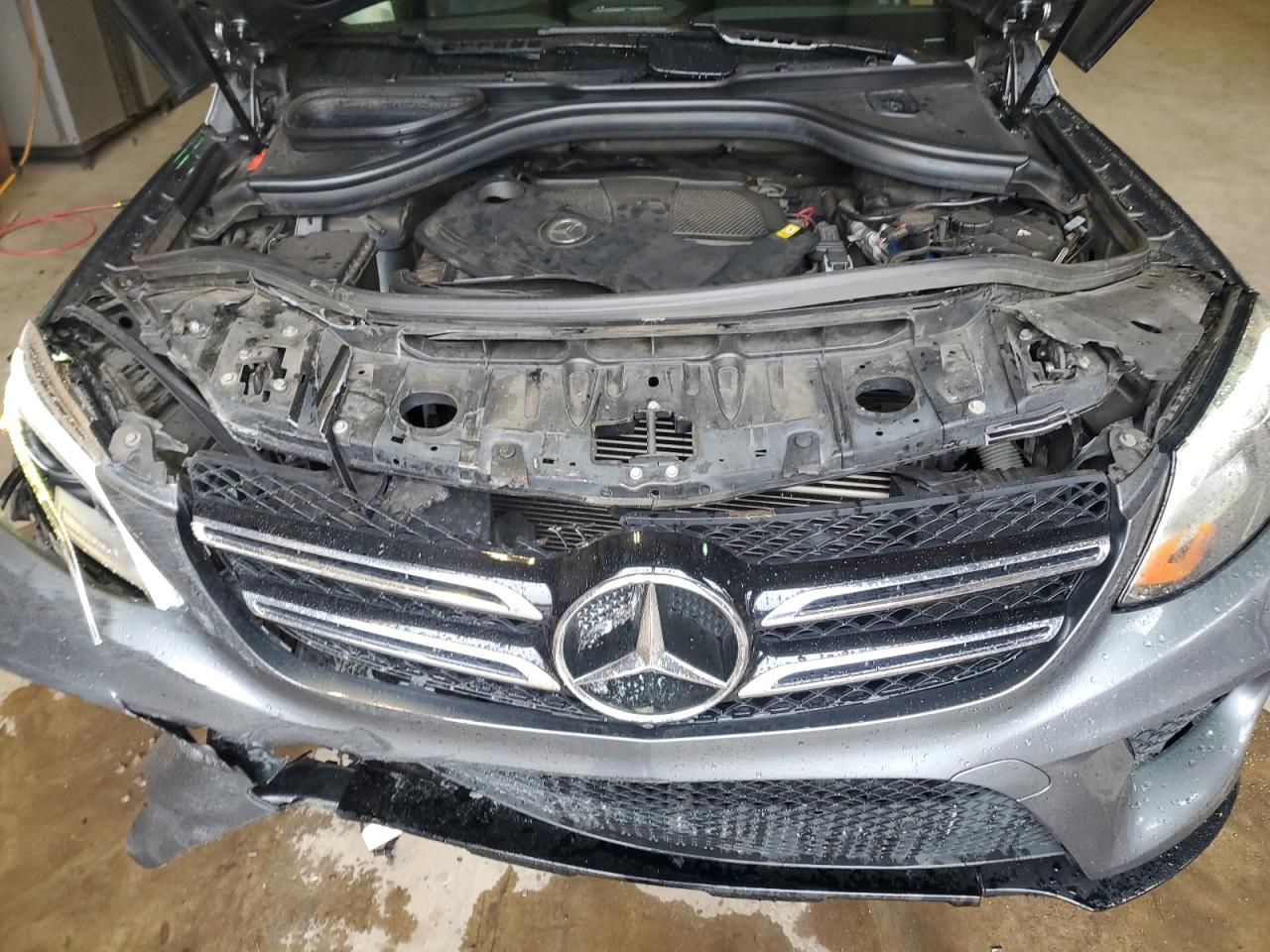 2017 Mercedes-Benz GLE VIN 4JGDA5JB6HA989676 Copart auction photo, all over damage thumbnail 12