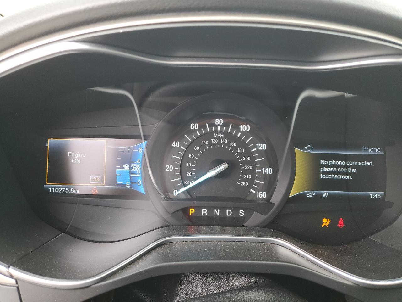 2016 Ford Fusion VIN 3FA6P0HD3GR380836 Copart auction photo, side damage thumbnail 9