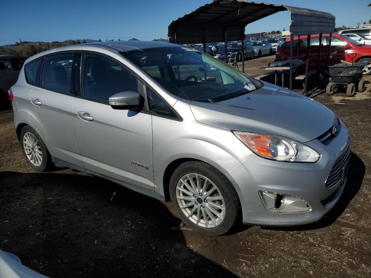 2016 Ford C-MAX VIN 1FADP5AU8GL106920 Copart auction photo, rear end / mechanical damage thumbnail 4