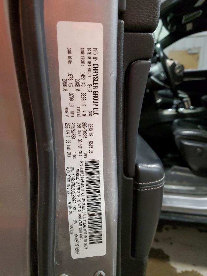 2014 Jeep Grand Cherokee VIN 1C4RJFBG6EC266002 Copart auction photo, front end damage thumbnail 15