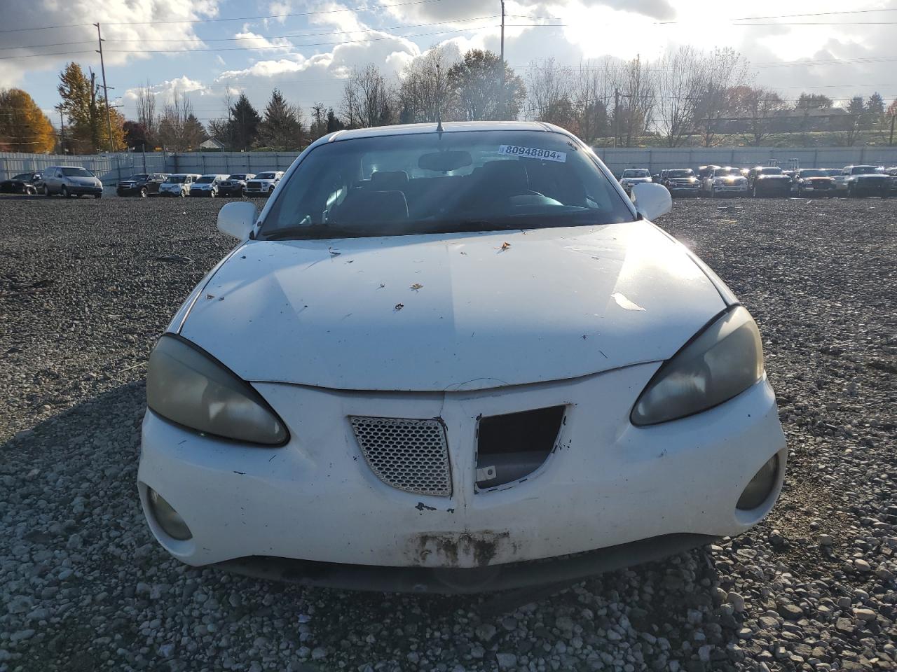 2005 Pontiac Grand Prix VIN 2G2WP522851336190 Copart auction photo, undercarriage / front end damage thumbnail 5