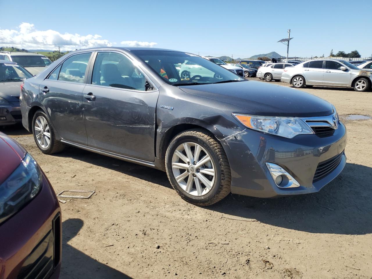 2012 Toyota Camry VIN 4T1BD1FK0CU040227 Copart auction photo, side damage thumbnail 4