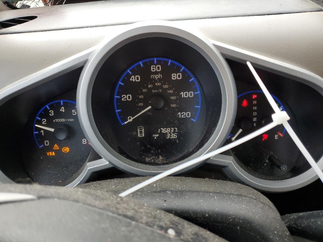 2008 Honda Element VIN 5J6YH28768L013199 Copart auction photo, front end damage thumbnail 9