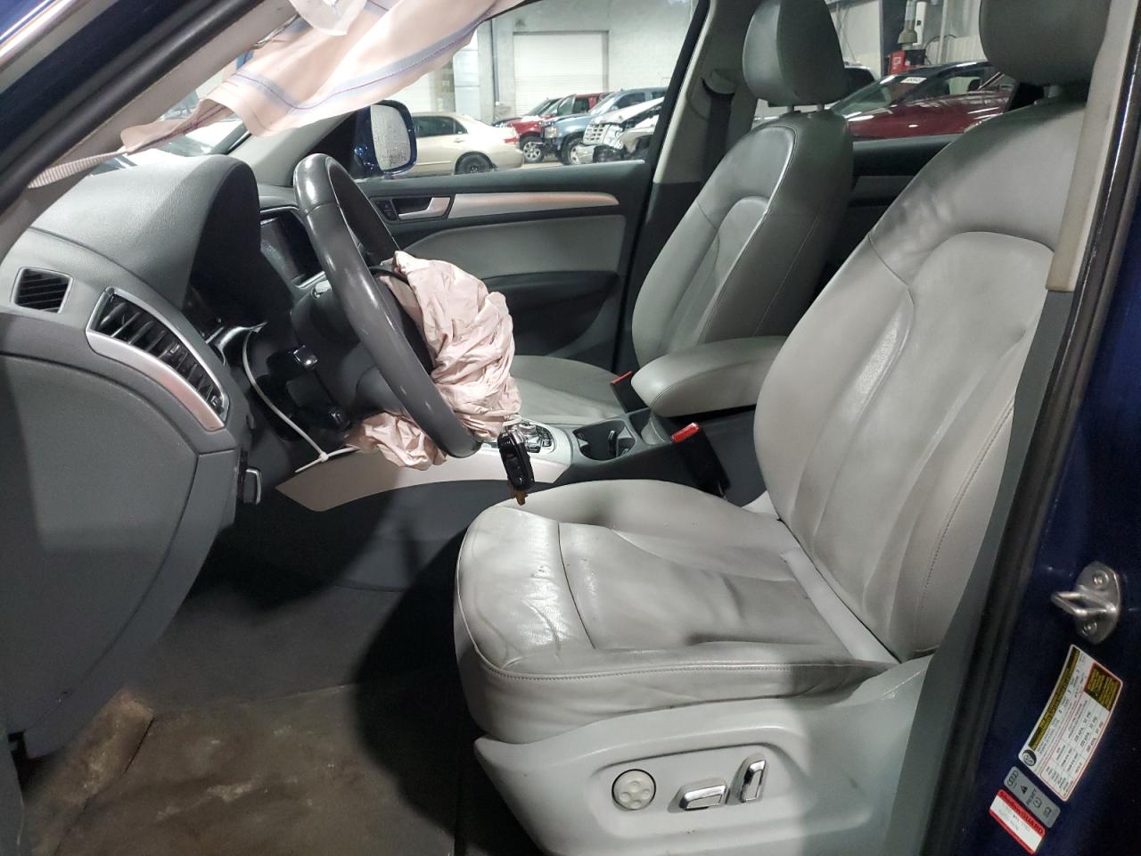 2014 Audi Q5 VIN WA1LFAFP4EA002240 Copart auction photo, front end damage thumbnail 7