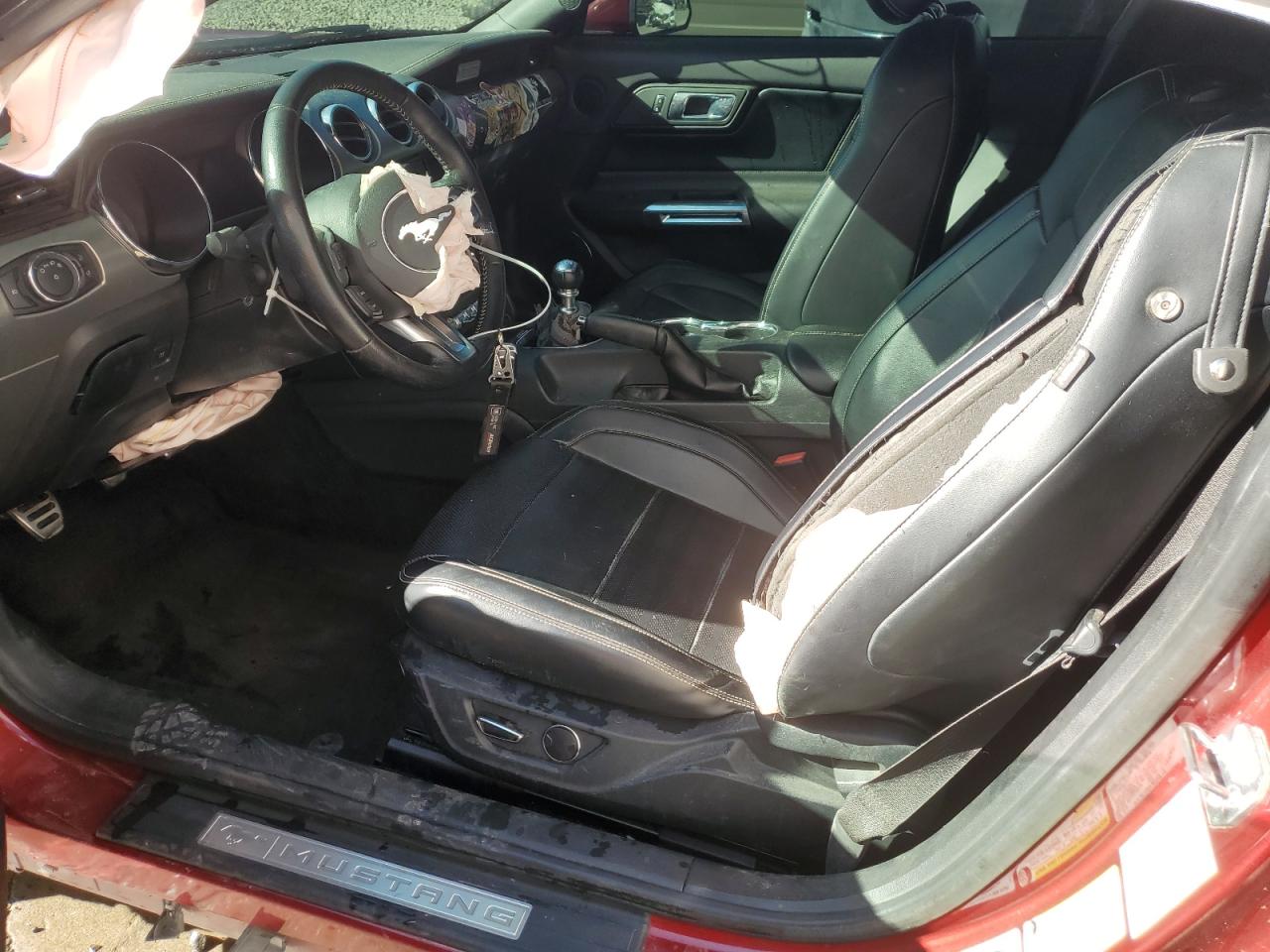 2015 Ford Mustang VIN 1FA6P8CF8F5338719 Copart auction photo, front end damage thumbnail 7