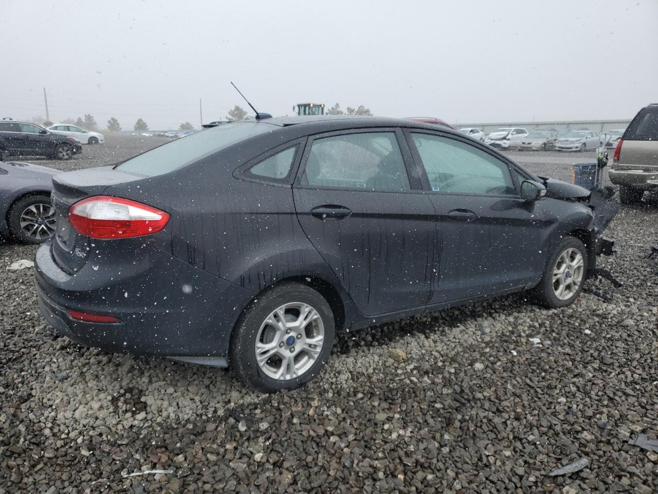 2014 Ford Fiesta VIN 3FADP4BJ9EM133683 Copart auction photo, front end / minor dent/scratches damage thumbnail 3