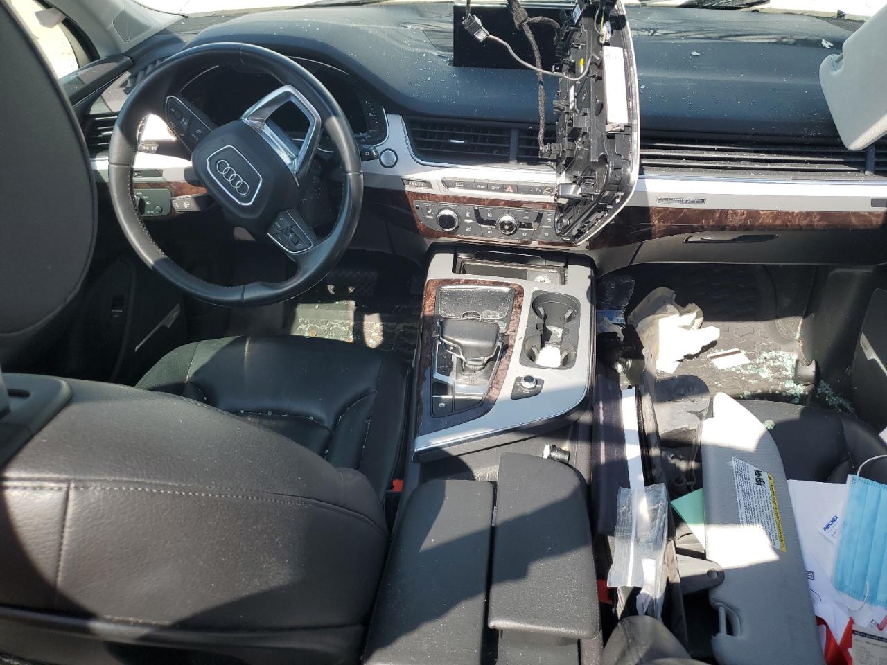 2019 Audi Q7 VIN WA1LHAF71KD015340 Copart auction photo, side damage thumbnail 8