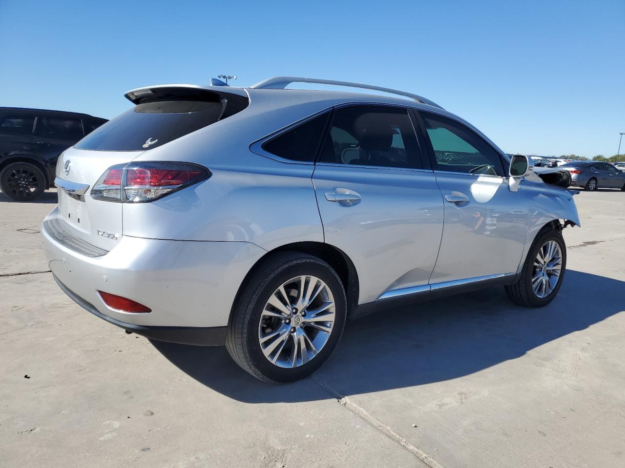 2014 Lexus RX VIN 2T2ZK1BA4EC135987 Copart auction photo, front end damage thumbnail 3