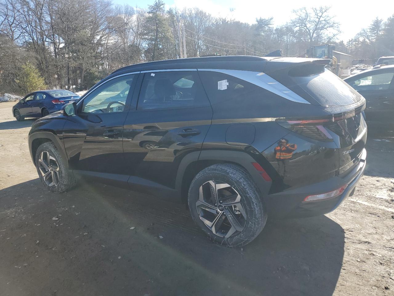 2024 Hyundai Tucson VIN 5NMJECDE0RH434509 Copart auction photo, vandalism damage thumbnail 2