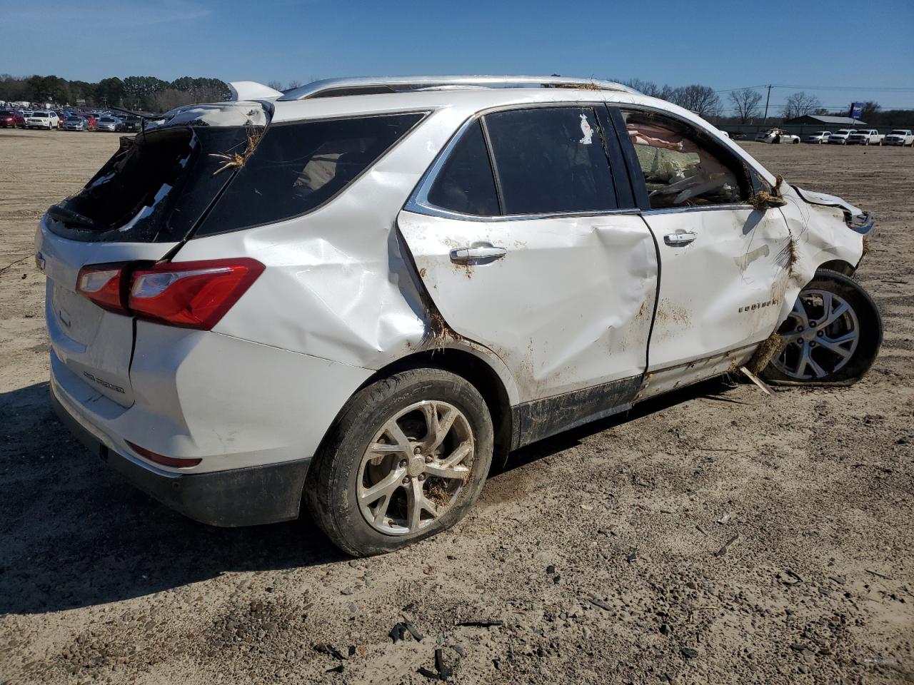 2021 Chevrolet Equinox VIN 3GNAXXEV3MS140577 Copart auction photo, rollover damage thumbnail 3