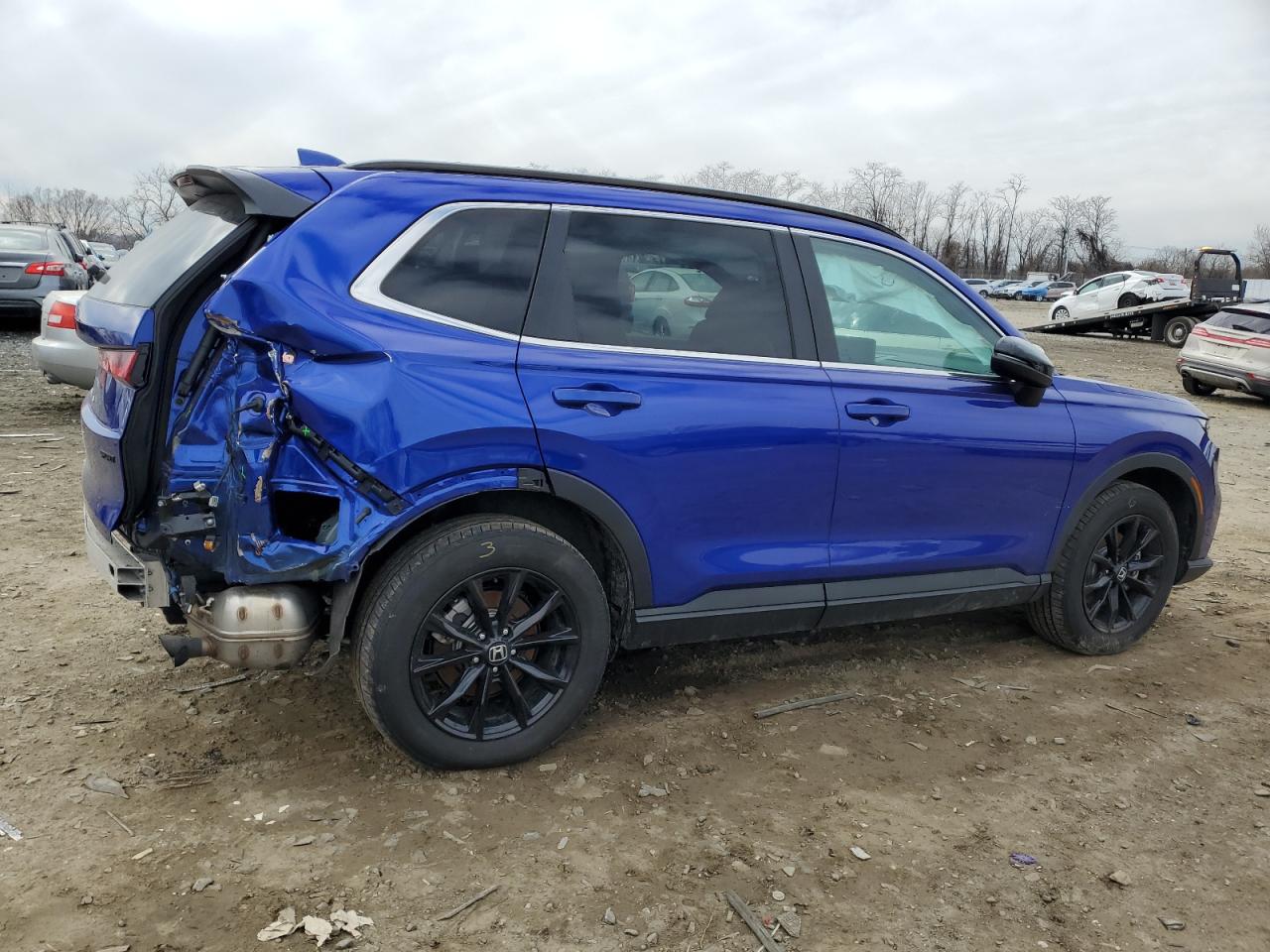 2024 Honda CR-V VIN 7FARS6H82RE048438 Copart auction photo, rear end damage thumbnail 3