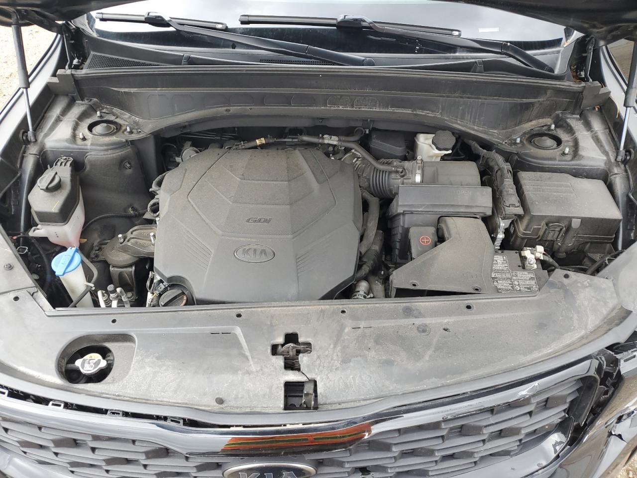 2021 KIA Telluride VIN 5XYP3DHC5MG178742 Copart auction photo, front end / minor dent/scratches damage thumbnail 12
