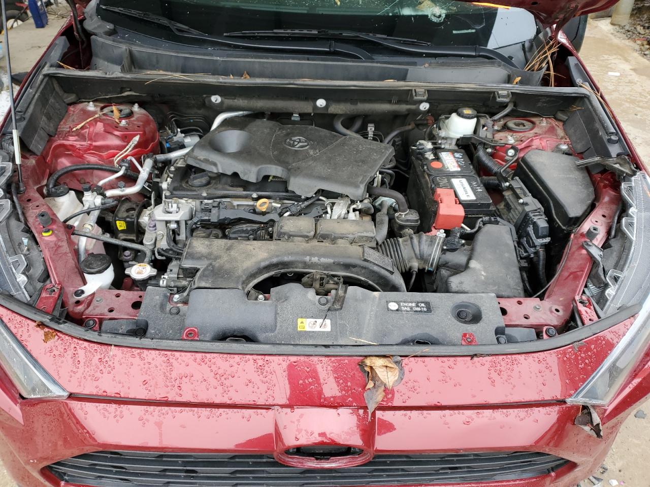 2020 Toyota RAV 4 VIN 2T3F1RFV7LC107885 Copart auction photo, all over damage thumbnail 11