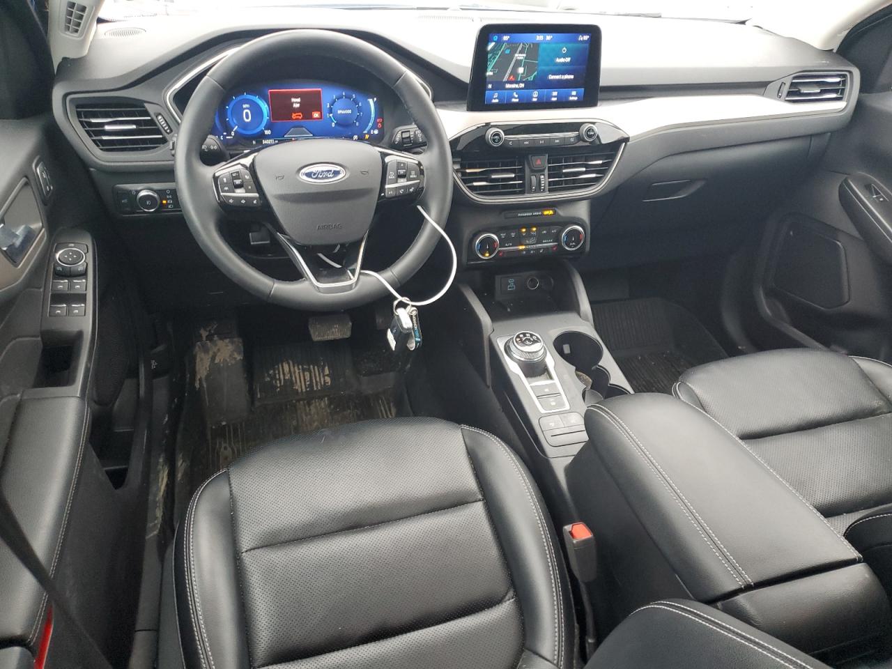 2022 Ford Escape VIN 1FMCU0H65NUA79073 Copart auction photo, front end / side damage thumbnail 8