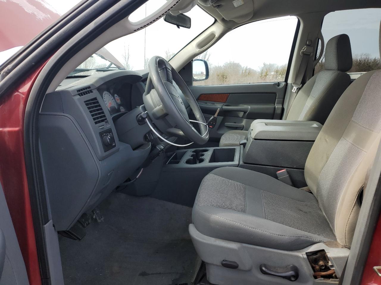2006 Dodge RAM VIN 3D7KS19D96G236395 Copart auction photo, front end / rear end damage thumbnail 7