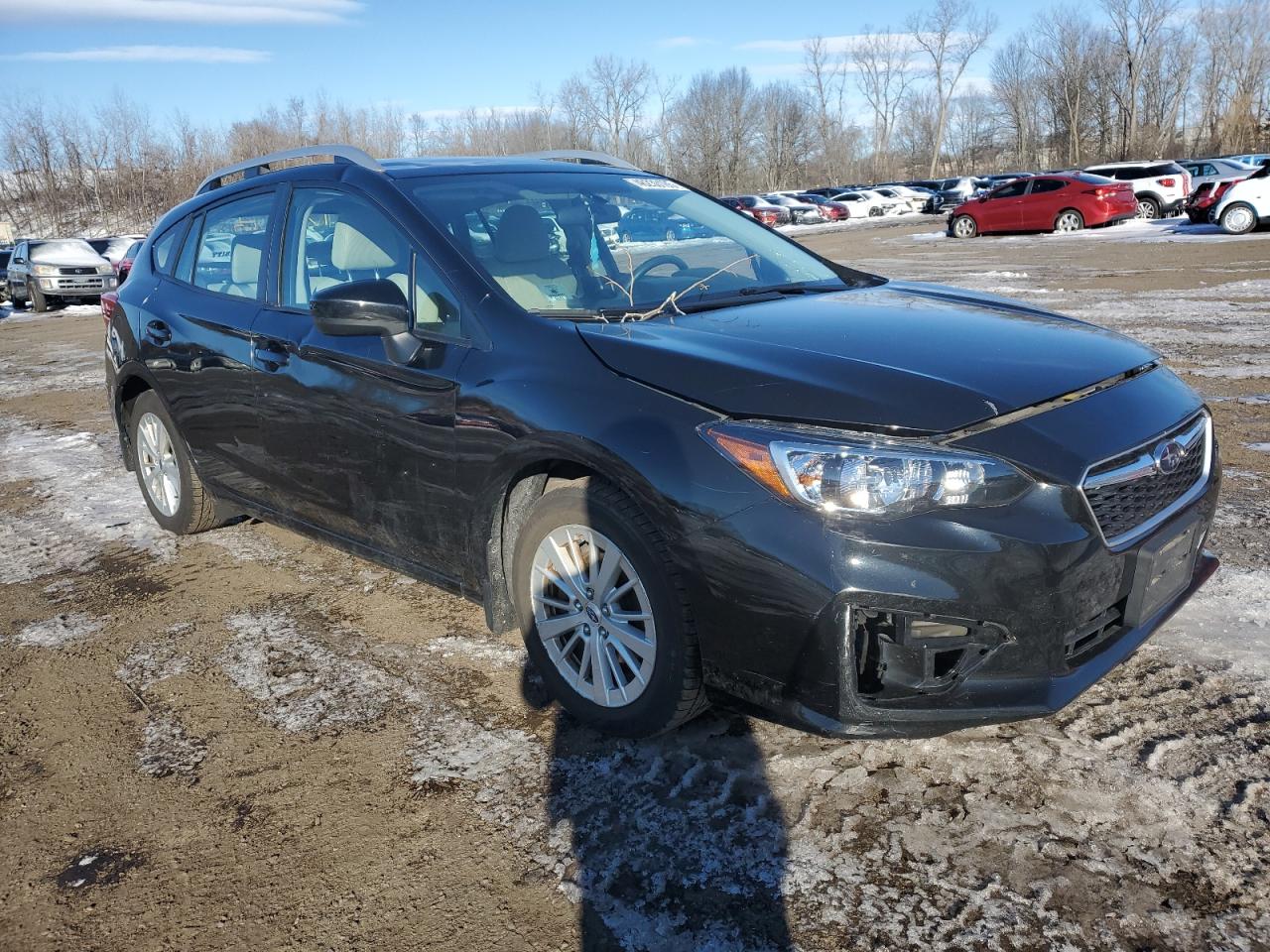 2018 Subaru Impreza VIN 4S3GTAB6XJ3743939 Copart auction photo, top/roof damage thumbnail 4