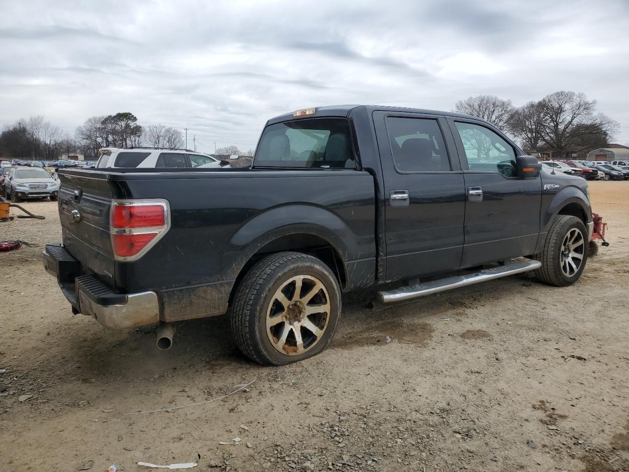 2014 Ford F-150 VIN 1FTFW1CF0EFA13091 Copart auction photo, rear end / side damage thumbnail 3