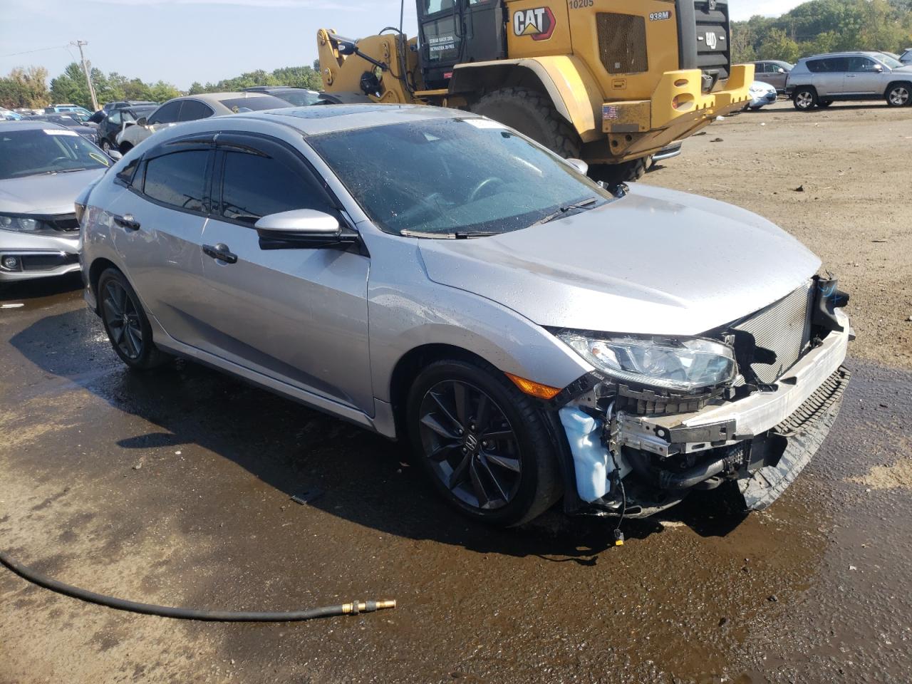 2020 Honda Civic VIN SHHFK7H63LU410804 Copart auction photo, front end / side damage thumbnail 4