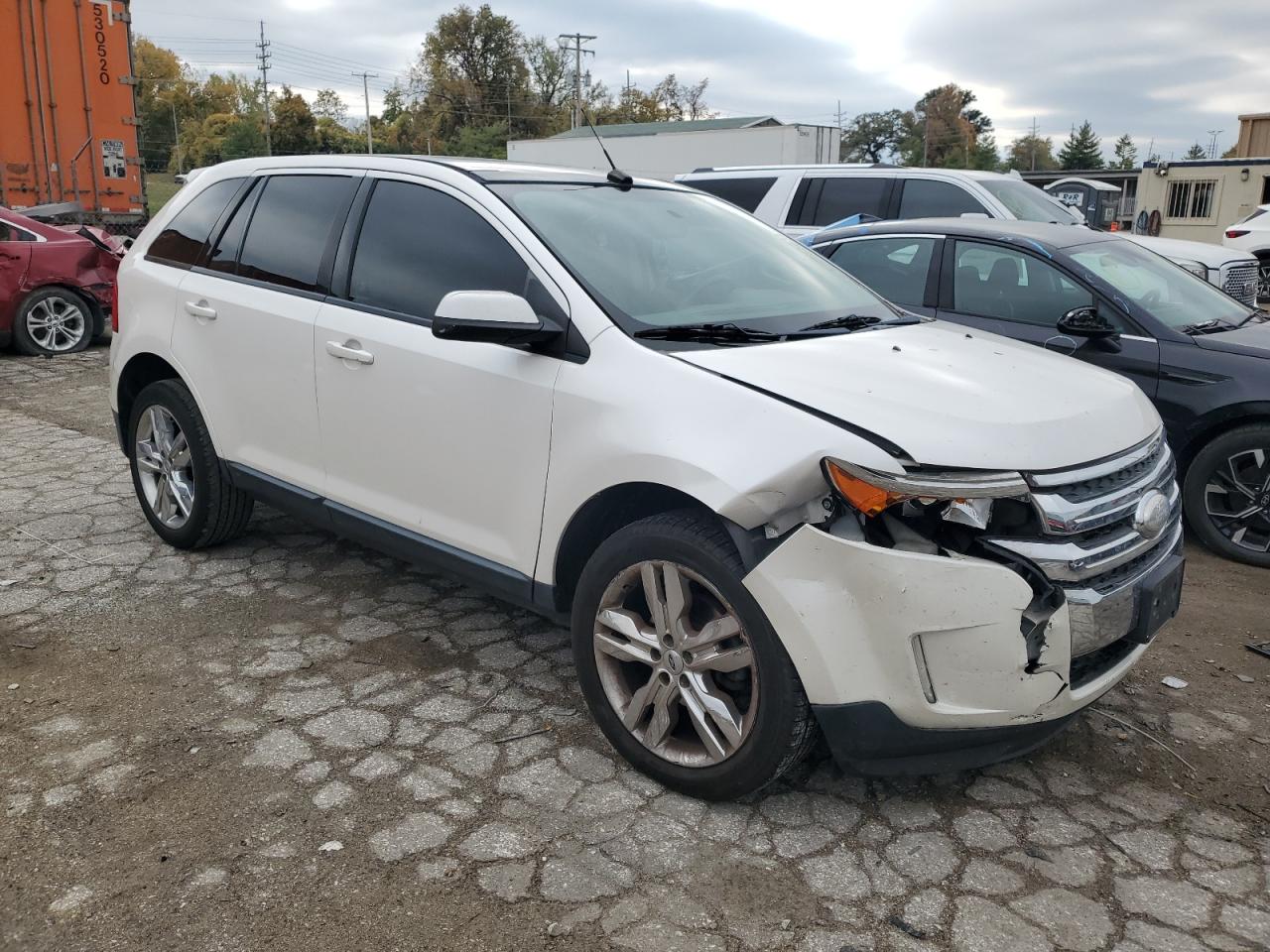 2012 Ford Edge VIN 2FMDK3JC6CBA68808 Copart auction photo, front end damage thumbnail 4